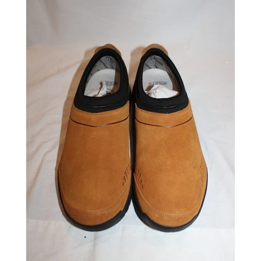 Keen Men's TTS Moc Roasted Pecan/Black Slip-On Sneaker Shoes NEW SZ 11.5